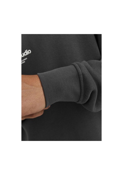 Jack & Jones Kazak Metin Kazak Mit Halbem Reißverschluss Asphalt