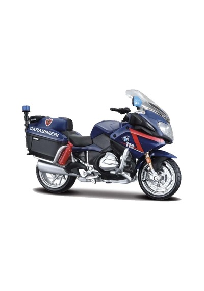 Maisto Polis Motosikleti Model 11 Cm 3 Yaş+ 1 Adet Metal Die-cast Oyuncak