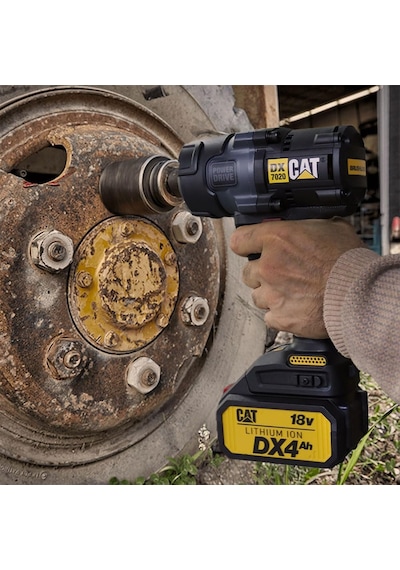 Cat Dx7020 18volt 4.0 Ah Çift Akülü Kömürsüz 700/880nm Profesyonel Şarjlı Somun Sıkma