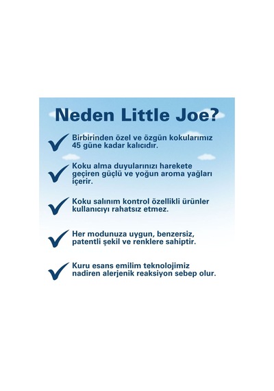 Little Joe Gerçek Deri Araç Kokusu Pure Leather -45 Gün -oto Kokusu Kalıcı Klima Parfüm
