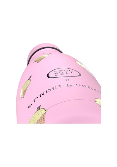 Cool Bottles The Kids Bottle Pink Scoop Pipetli Termos Suluk 350 Ml Çok Renkli