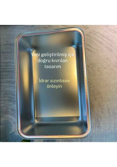 Techtic Paslanmaz Metal Kedi Tuvaleti Metal Kum Kabı Çift Girişli Kapalı Kedi-evcil Hayvan Tuvaleti