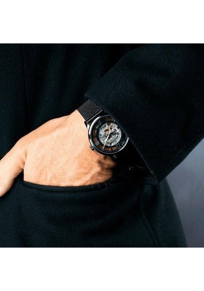 Festına F20535/1 Automatıc Skeleton Sapphıre Erkek Kol Saati Siyah