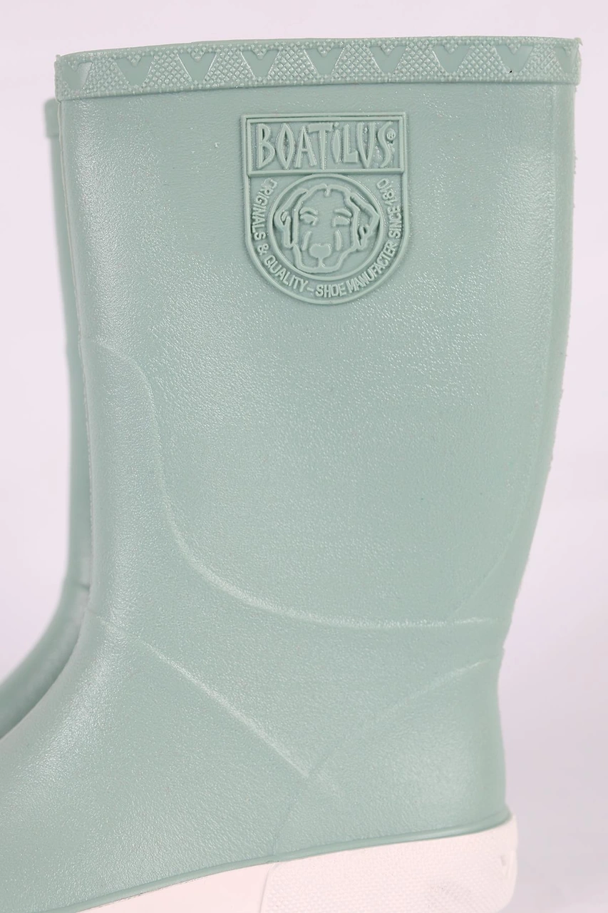 Boatilus Nautic-b Pastelgreen/white Çocuk Yağmur Çizmesi Yeşil
