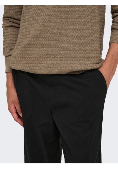 Jack & Jones Only&sons Erkek Rahat Kesim Pantolon 22038975 Siyah