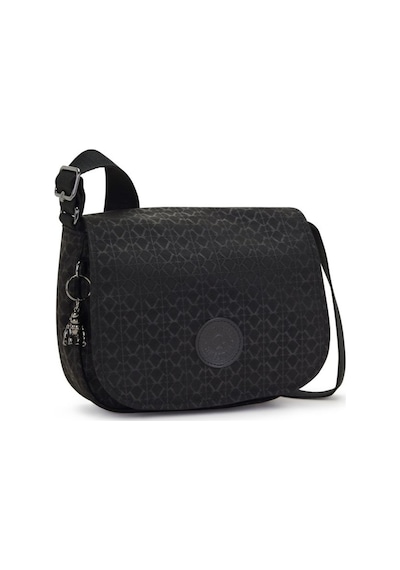 Kipling Kıplıng Loreen M Orta Boy Omuz Çantası Siyah Sıgnature Emb Siyah