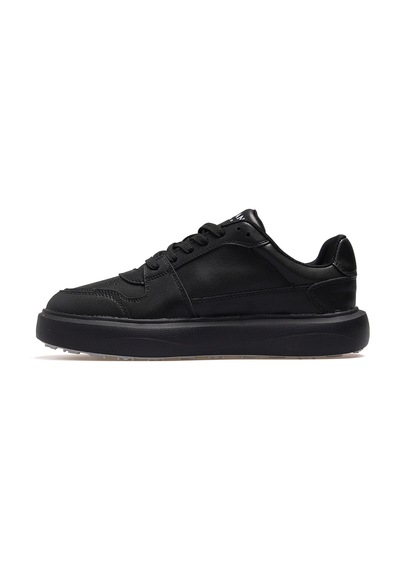 Lufian Lufıan Mateas Erkek Deri Sneaker Günlük Ayakkabı 25k 112230251 Siyah Siyah