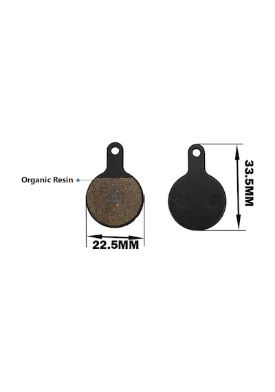 Fonte AP-46 Bisiklet Disk Fren Balatası