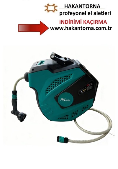 Hakantorna Ht- Makaralı Su Hortumu 12x16 Mm 20+2 M Bahçe Ve Oto Yıkama İçin