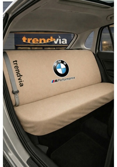 Bmw Logolu Oto Koltuk Kılıfı Ön Arka Set Penye Likralı Universal Koltuk Koruyucu Servis Kılıfı 26228268