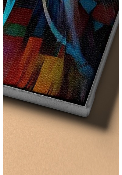 Webstyle Sayılarla Boyama Seti Kasnaklı Masum Bakış 50 X 65 Cm
