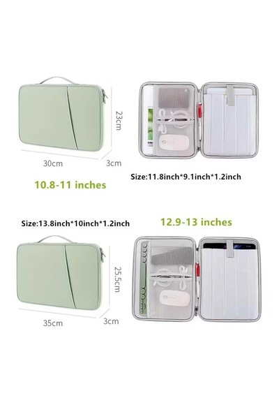 Tablet Ve Apple Uyumlu MacBook Çantası 11'' - Koruyucu Kılıf Tablet Çantası - Laptop Liner Çantası - Notebook Bilgisayar Tablet Kılıfı
