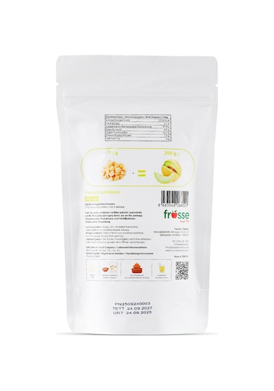 Freeze Dry Kurutulmuş Kavun 390 Gr 390 G