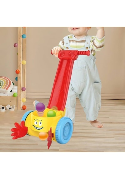 Babycim Müzikli Ve Işıklı Top Toplama Oyunu Bebek Gelişimini Destekleyen Top Toplama Makinesi