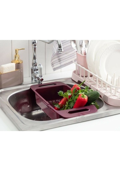 Ayarlanabilir Pratik Lavabo Süzgeci Plastik Diğer