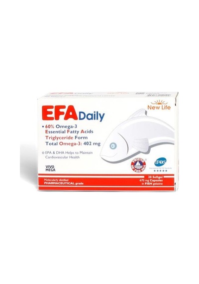 Newlife Efa Daily Omega 3 30 Kapsül