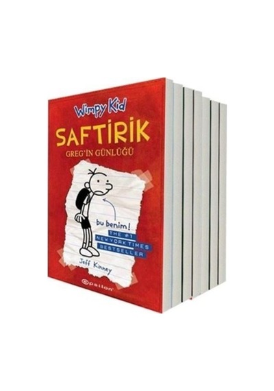 Saftirik Greg’In Günlüğü 12 Kitaplık Set - Jeff Kinney