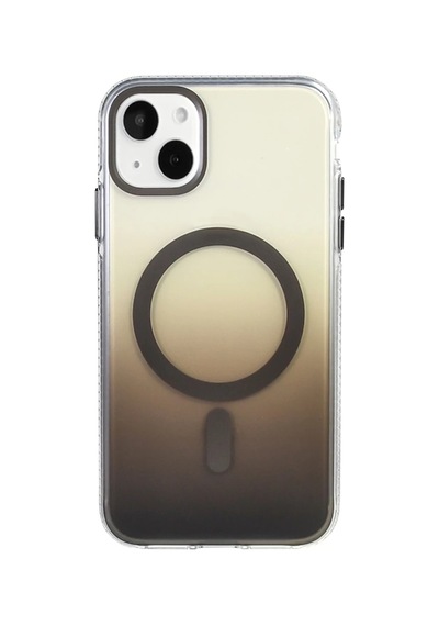 Apple Uyumlu iPhone 15 Kılıf M-safe Şarj Özellikli Transparan Renk Geçişli Zore Toros Kapak