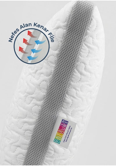 Klimalı Silikon Yastık - Daycool Serisi - 800 Gram Beyaz