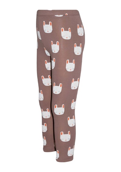 Lovetti Kız Çocuk Sleepy Bunny Desen Tayt 1373 Çok Renkli