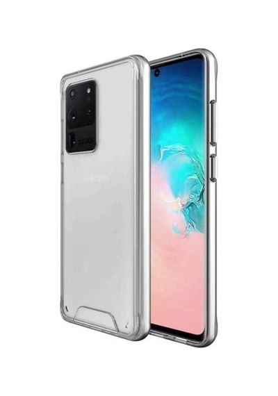 Galaxy S20 Ultra Kılıf Zore Gard Silikon Renksiz