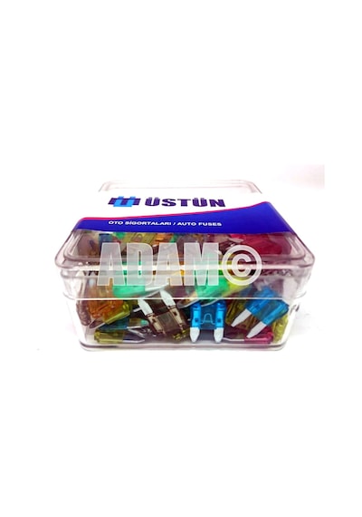 Mini Bıçak Sigorta 100 Adet Karışık 5a 7.5a 10a 15a 20a 25a 30a