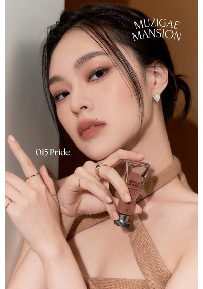 Muzıgae Mansıon Gül Özlü Kadife Bitiş Sunan Nemlendirici Ve Kalıcı Tint Objet Liquid 015 Pride 015 Pride