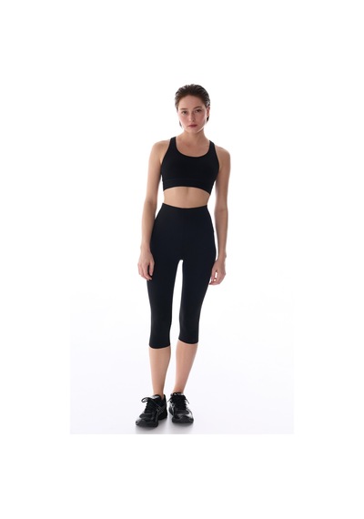 Penti Siyah Wonder Yüksek Destek Crossline Spor Sütyeni