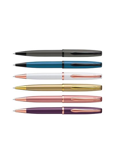 Pelikan Tükenmez Kalem Jazz Noble, Pembe Pembe , Sağ Elini Kullananlar Ve Solaklar İçin, Şık Metal Tükenmez Kalem Genel