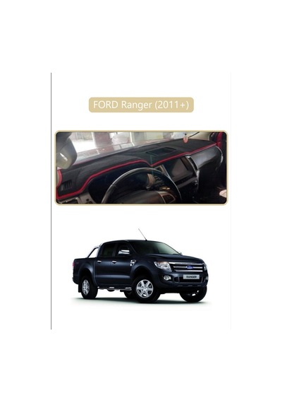 Ford Ranger 2011+ Torpido Koruma Halısı Bej Kenar