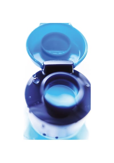 Tupperware Eco Şişe Suluk Kolay Kapak 750 Ml Deniz Mavisi Koyu Mavi