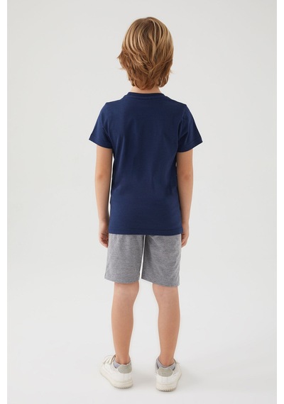 U.S. Polo Assn. Erkek Çocuk Lacivert Bermuda Takım 5274-33395 Lacivert