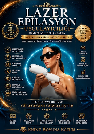 Lazer Epilasyon Uygulayıcılığı Eğitim Kitabı