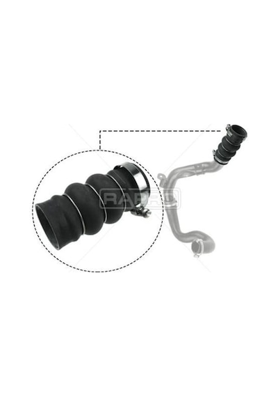 Turbo Hortumu Silikon Ford Connect 1.8tdci 75-90-110ps 06-
