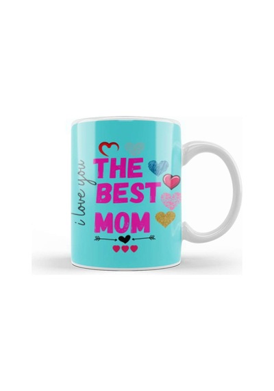 Best Mom Mommy Est Flower Mothers Day 2021 Kupa Bardak Porselen No10937 Karışık