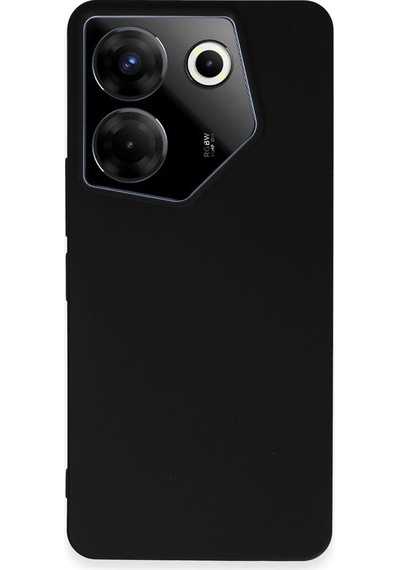 Newface - 183 - Tecno Camon 20 Pro 5g Kılıf First Silikon - Csmo-tex - - Siyah Sıyah