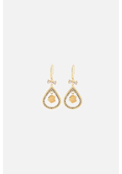 Damla Sallantı Küpe Gold