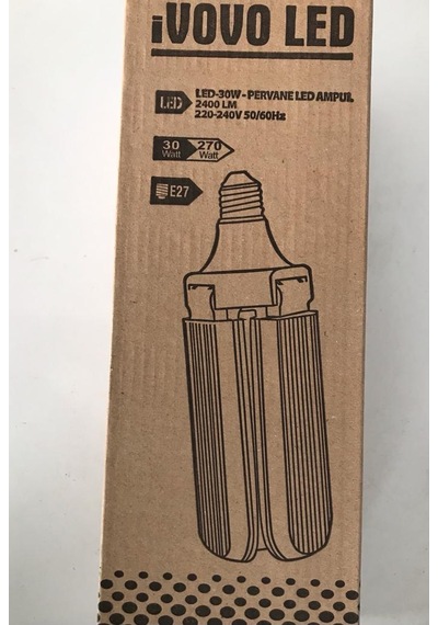 İvovo Pervane 30w Led Ampül