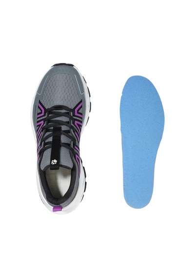 Jack Wolfskin Wild Hike Low Kadın Gri Outdoor Ayakkabı F0304