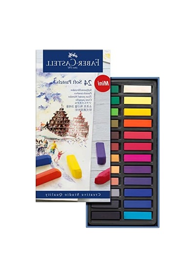 Mini Toz Pastel Boya Seti, 24 Renk, Yüksek Pigmentli 103 Ivory