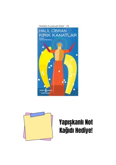 Kırık Kanatlar Sert Kapak + Yapışkanlı Not Kağıdı
