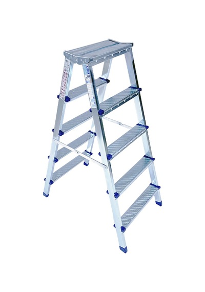 5 X 5 Çift Taraflı Metal Merdiven Merdiven