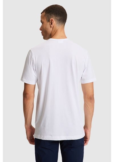 U.s. Polo Assn. Erkek Beyaz Tişört 50322498-vr013