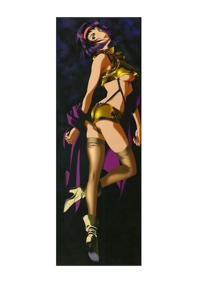 Anime Cowboy Bebop-faye Valentine 1 No Desenli Sarılma Yastığı Hugging Pillow Kılıfı Çok Renkli