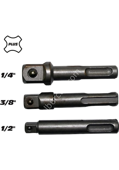 Todrill TD50738 3'lü Sds plus Lokma Adaptör Seti