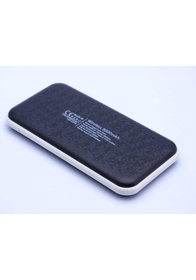 Zore 8000 Mah Powerbank Wireless Şarj Lacivert