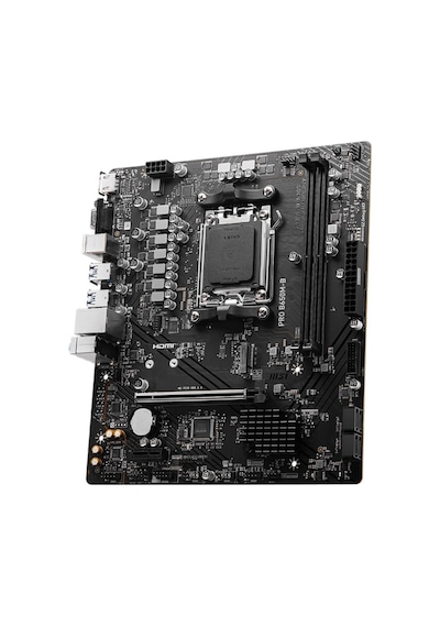 Msı Pro B650m-b Ddr5 6800mhz Oc Hdmı Vga M.2 Matx Am5