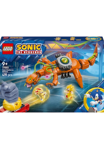 LEGO® Sonic the Hedgehog™ Super Shadow, Biolizard’a Karşı 77003 - 9 Yaş ve Üzeri Çocuklar için Yaratıcı Oyuncak Yapım Seti (419 Parça)
