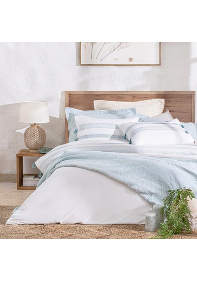 Karrın Bambu Extra King Size Nevresim Seti 260x220 Cm Beyaz