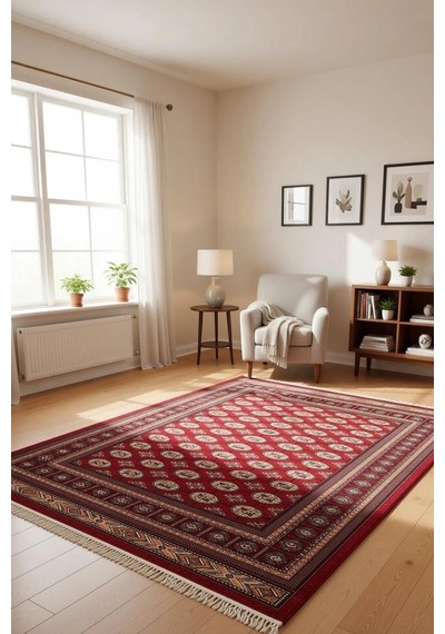 Halı 200x290 Asya Koleksiyonu 70174-010 Kırmızı Renkli